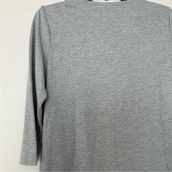 Alfred Dunner Butterfly Rhinestone Blouse - Picture 10 of 12